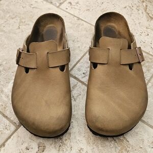 Birkenstock Boston Tobacco Oiled Leather